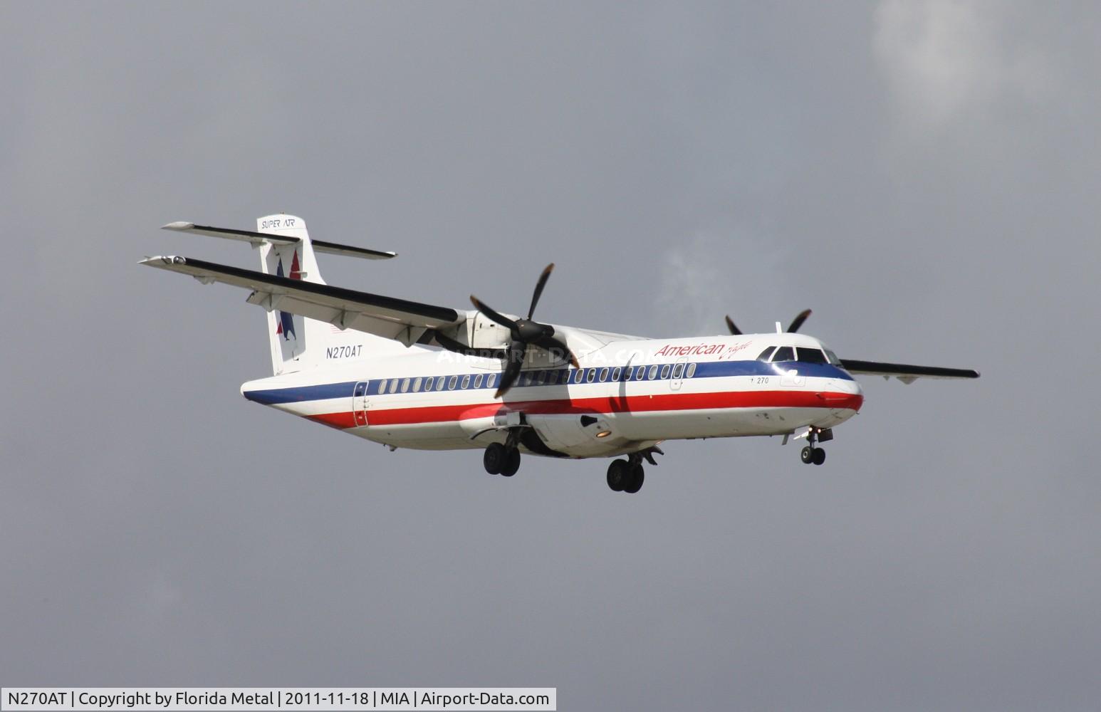 N270AT, 1991 ATR 72-212 C/N 270, American Eagle ATR 72 by El Dorado