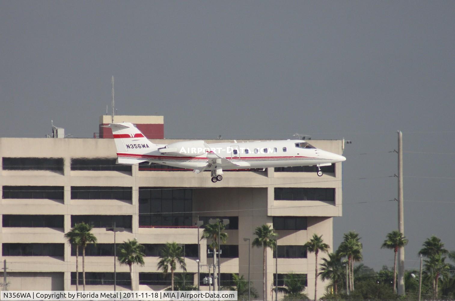 N356WA, 1998 Learjet Inc 60 C/N 123, Lear 60