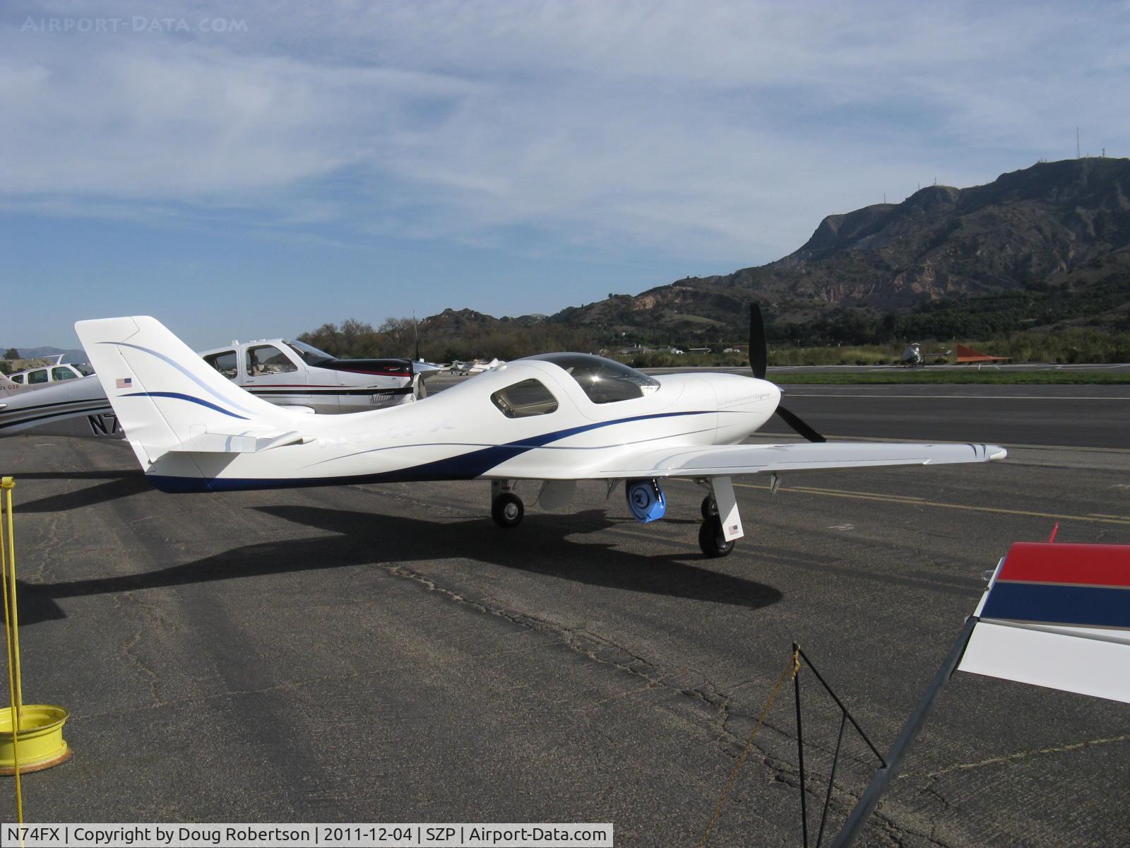 N74FX, 2007 Lancair Legacy C/N L2K-283, 2007 Larson LANCAIR LEGACY, Continental IO-550 310 Hp sleek speedster