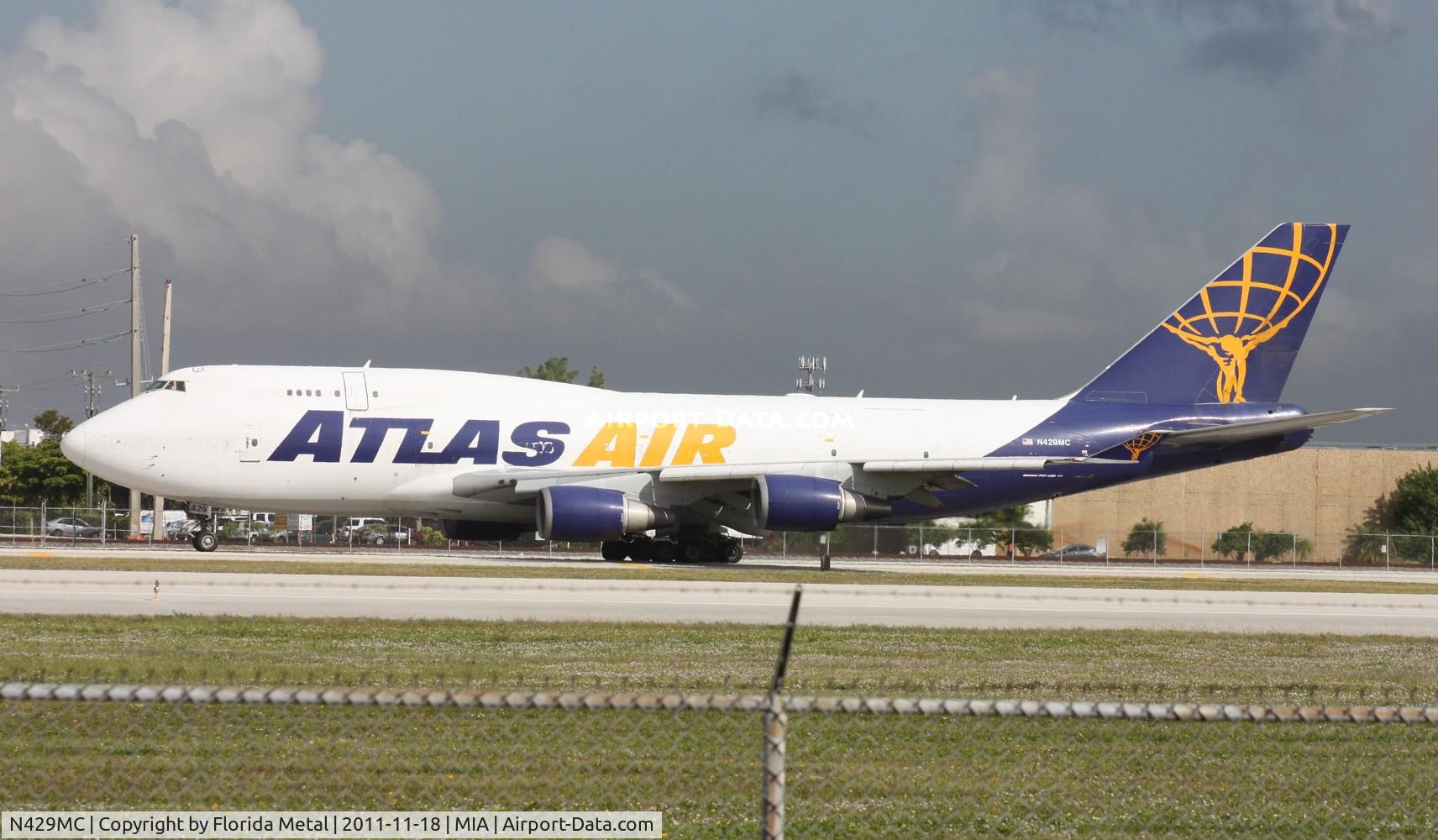 N429MC, 1990 Boeing 747-481 C/N 24833, Atlas 747-400