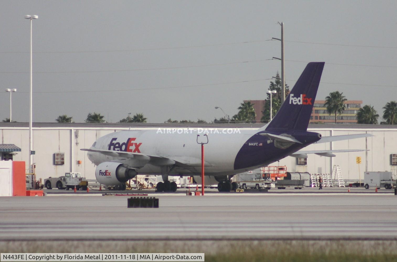 N443FE, 1984 Airbus A310-203 C/N 283, Fed Ex A310