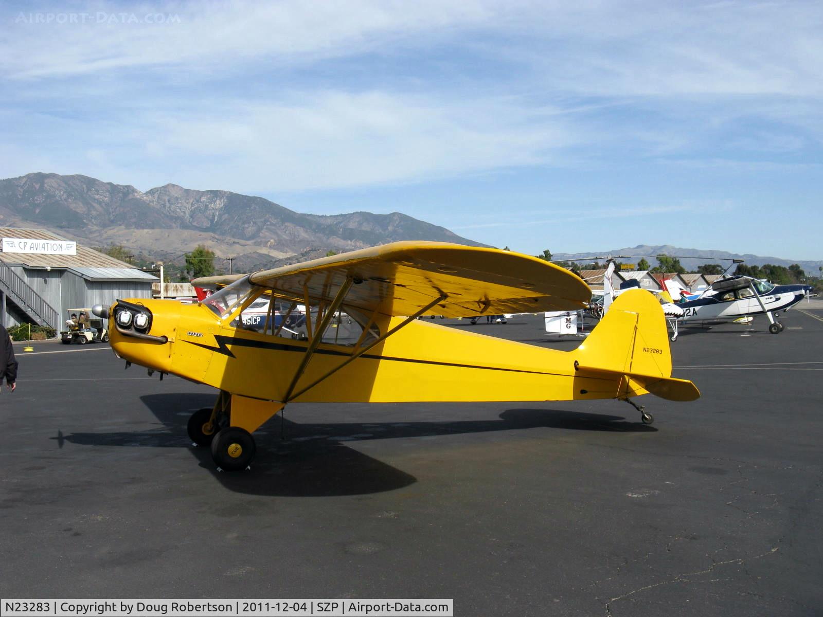 N23283, 1939 Piper J3C-65 Cub Cub C/N 3038, 1939 Piper J3C-65 CUB, Continental A&C65 65 Hp