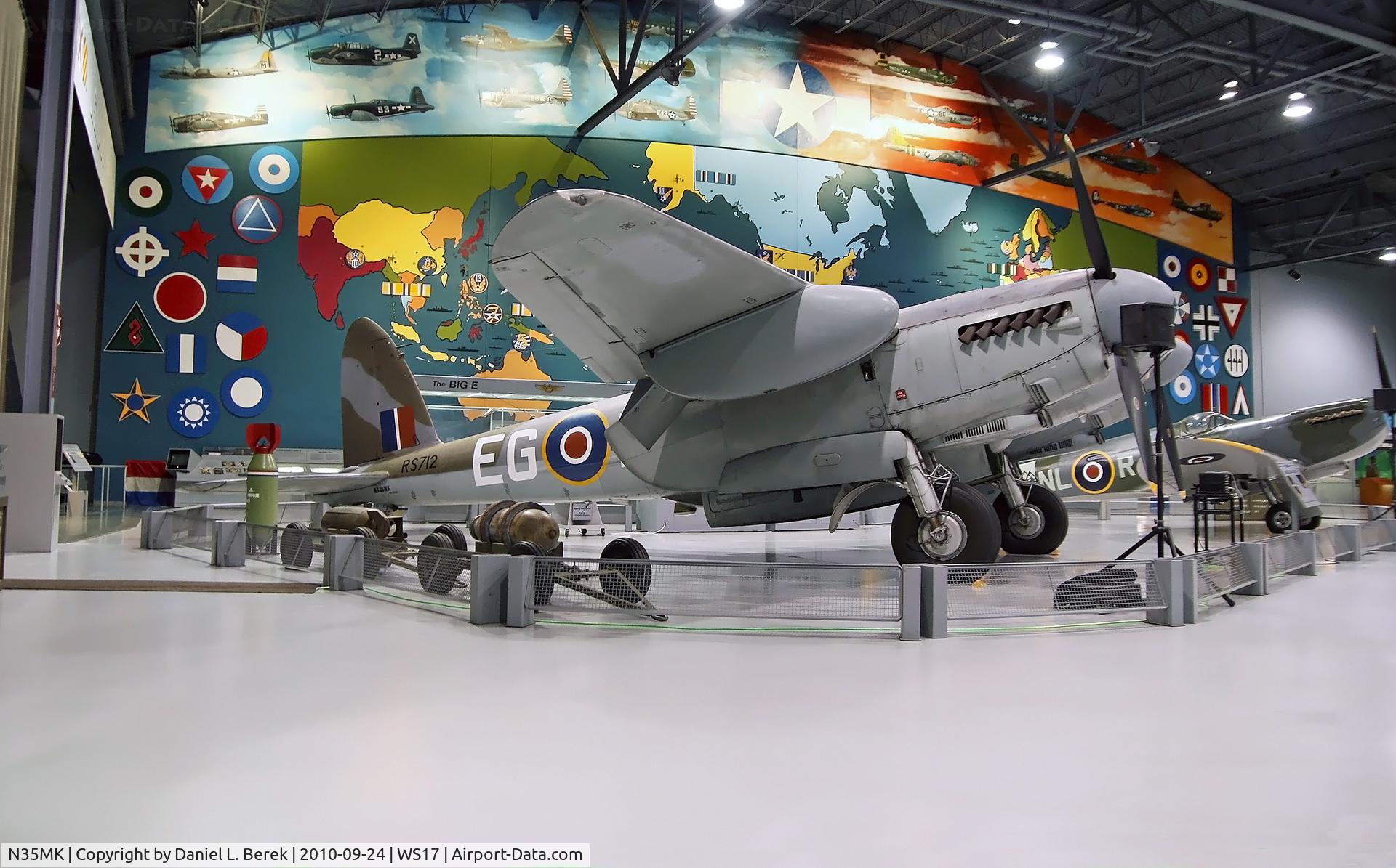 N35MK, 1946 De Havilland DH-98 Mosquito TT.35 C/N RS-712, Words cannot express my joy upon seeing a Mossie for the first time in person.
