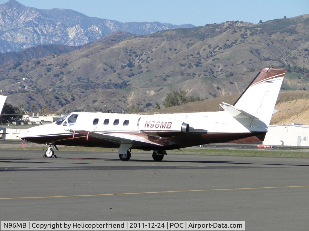 N96MB, 1980 Cessna 501 Citation I/SP C/N 5010161, A friend from up north, down visiting friends and parked in transient parking