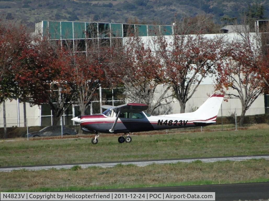 N4823V, 1980 Cessna 172RG Cutlass RG C/N 172RG0391, Landed and rolling out