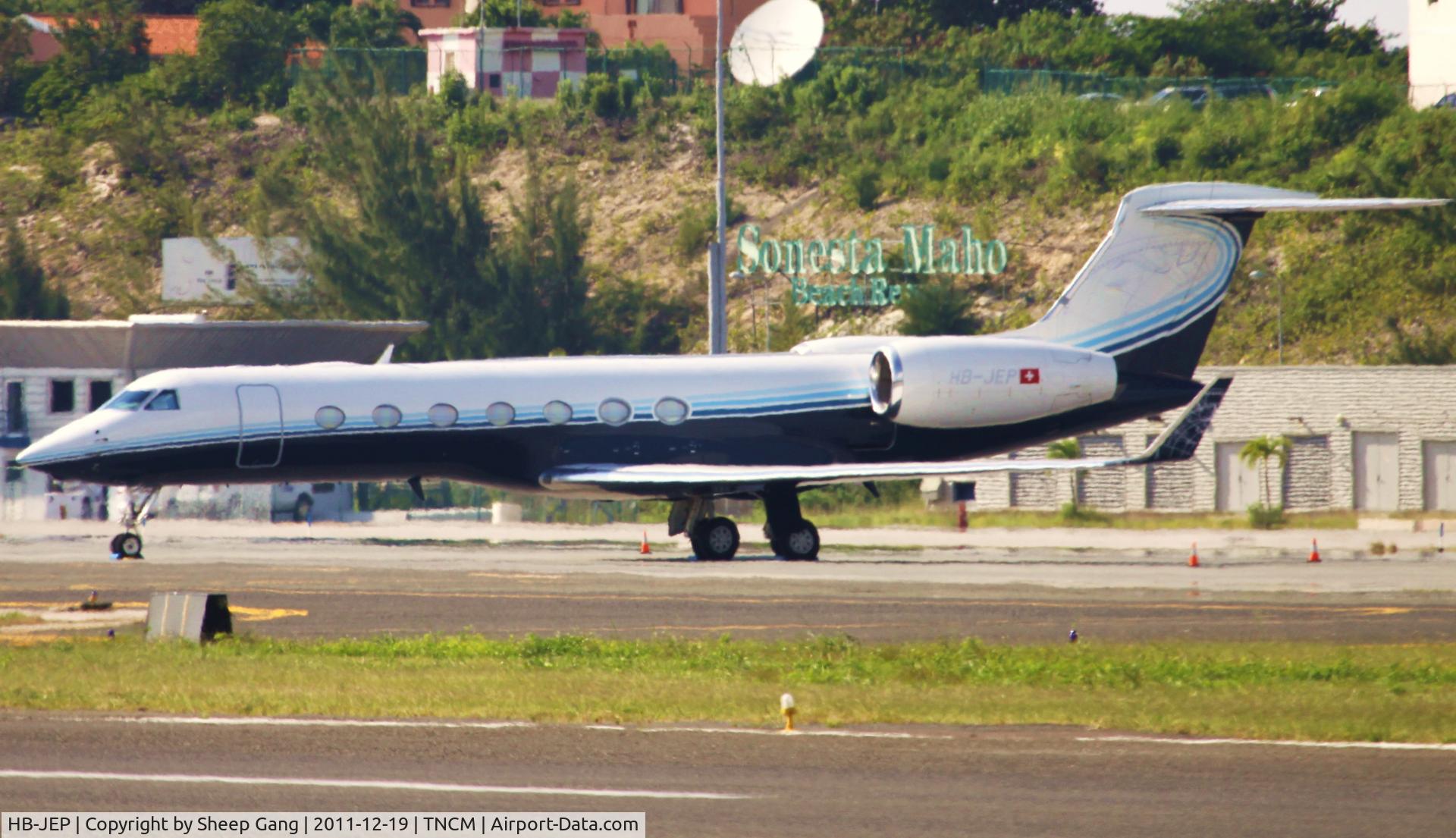 HB-JEP, 2005 Gulfstream Aerospace GV-SP (G550) C/N 5070, HB-JEP