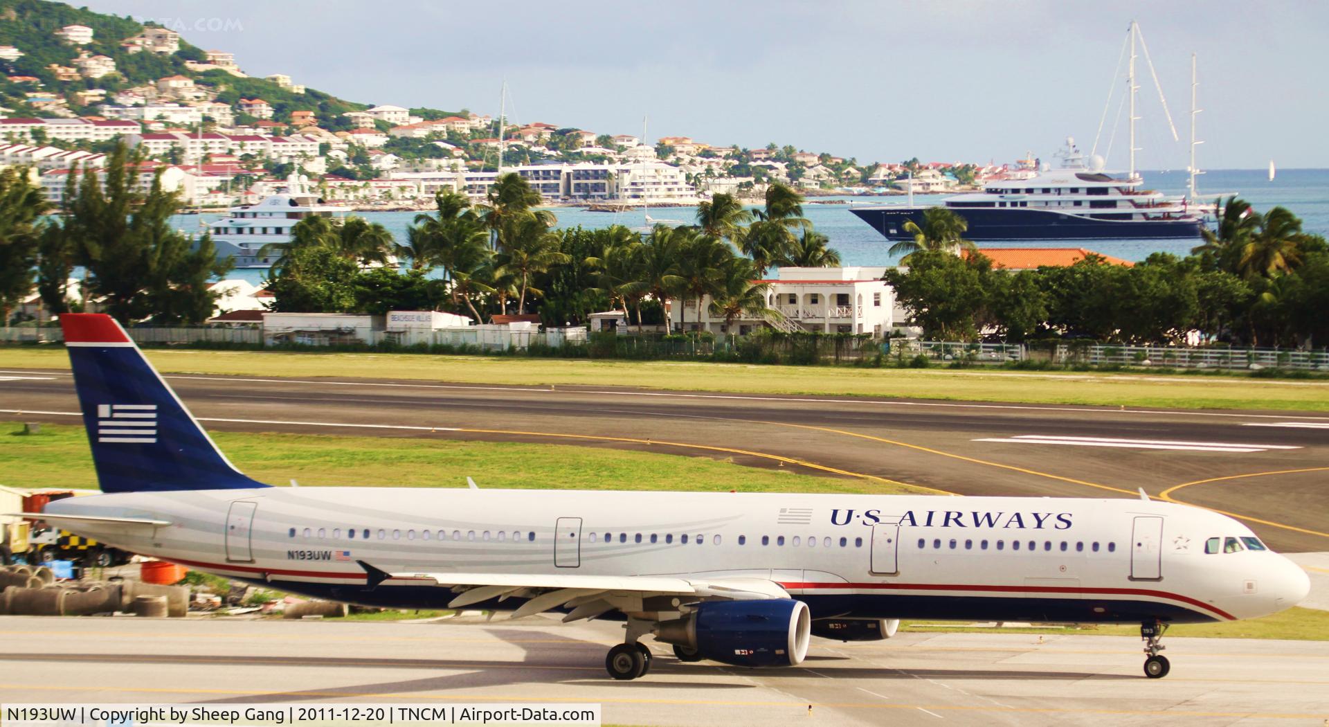 N193UW, 2008 Airbus A321-211 C/N 3584, N193UW