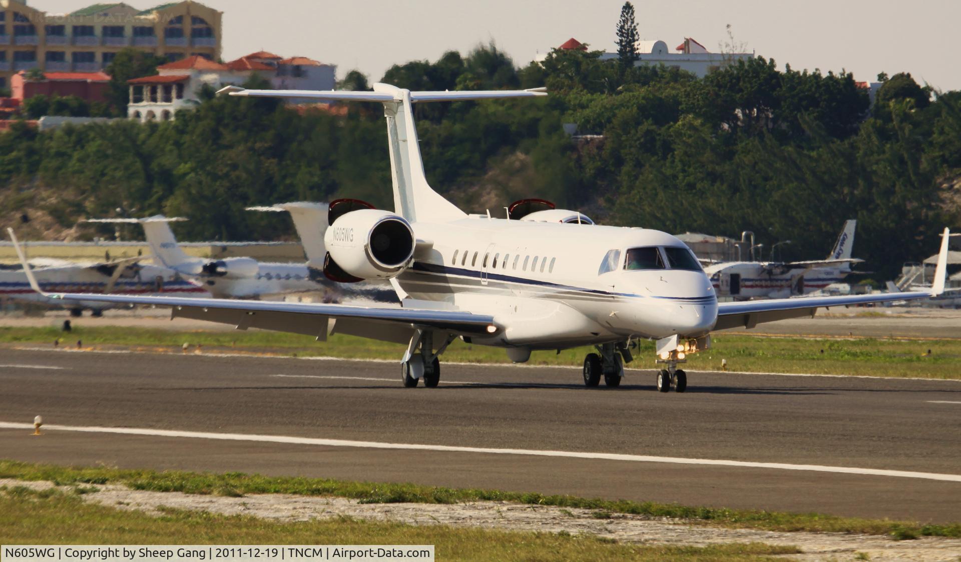 N605WG, 2007 Embraer EMB-135BJ Legacy C/N 14500980, N605WG