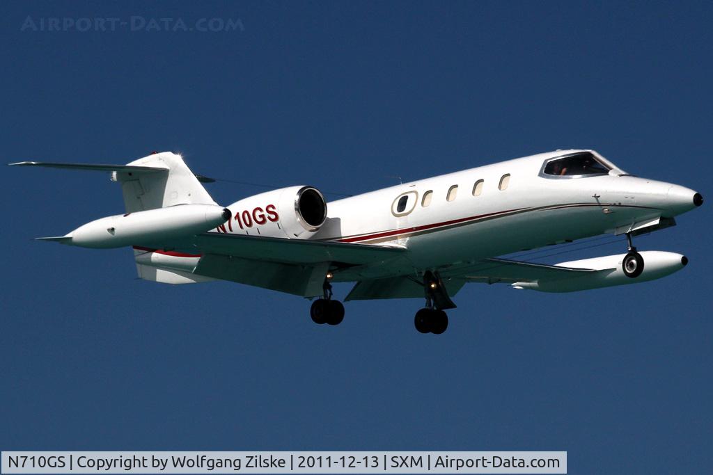 N710GS, 1975 Gates Learjet 35 C/N 032, visitor
