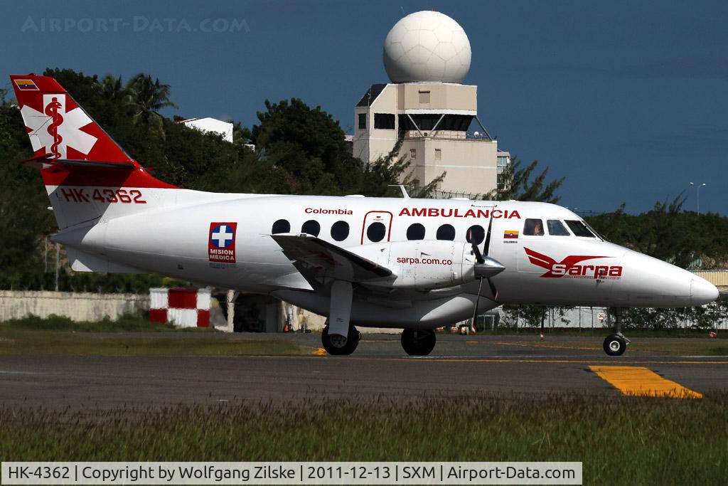 HK-4362, 1989 British Aerospace BAe-3202 Jetstream 32 C/N 840, visitor