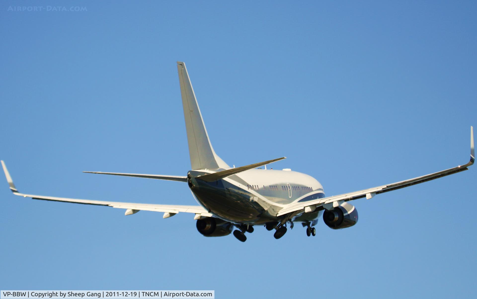 VP-BBW, 1999 Boeing 737-7BJ C/N 30076, VP-BBW
