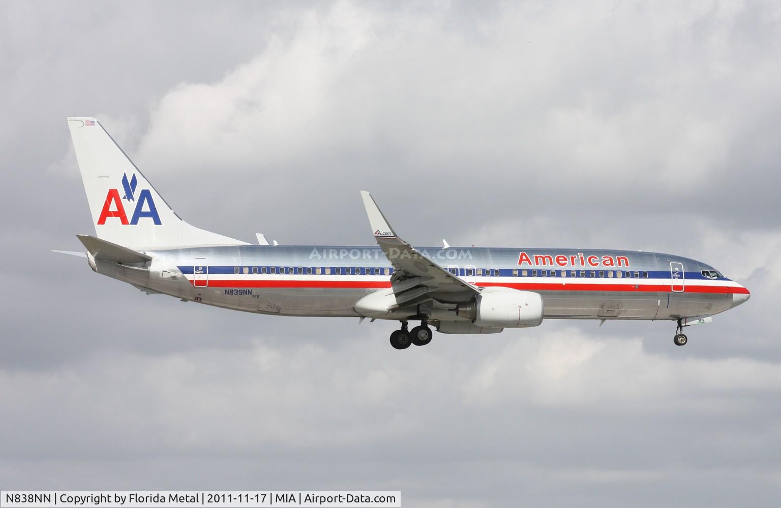 N838NN, 2010 Boeing 737-823 C/N 31097, Tired of AA 737s? me too