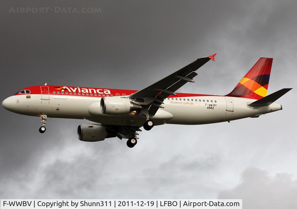 F-WWBV, 2011 Airbus A320-214 C/N 4942, C/n 4942 - To be PR-AVU