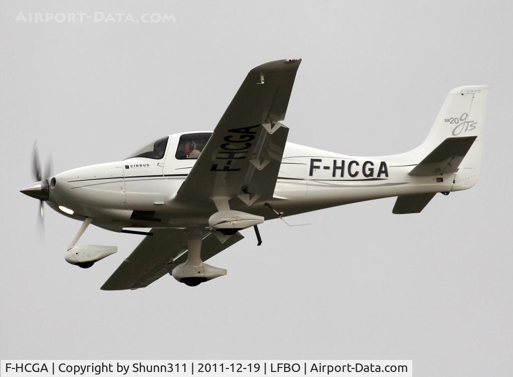 F-HCGA, Cirrus SR20 GTS C/N 1911, Landing rwy 32L