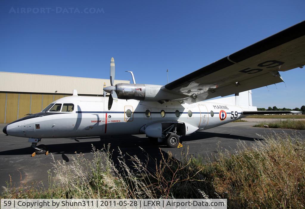 59, 1969 Nord N-262A C/N 59, Preserved outside the Museum...