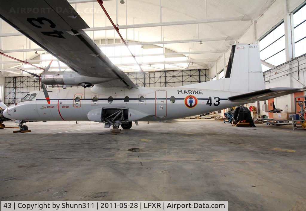 43, 1968 Aerospatiale N-262A Fregate C/N 43, Preserved inside Museum...