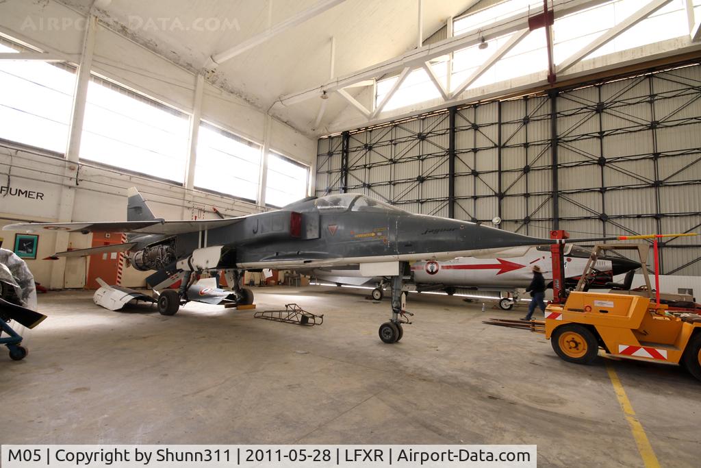M05, Sepecat Jaguar M C/N M05, Preserved inside Museum... Sole Marine Jaguar built...