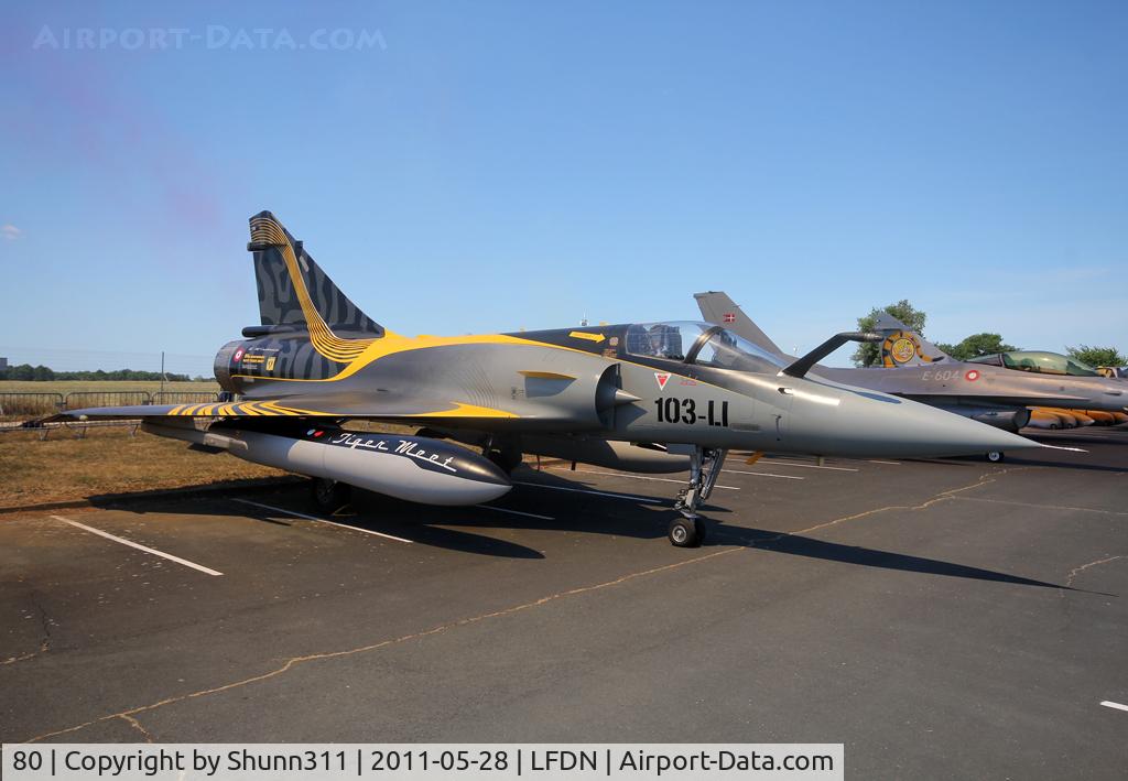 80, Dassault Mirage 2000C C/N 322, Used as a static aircraft during Rochefort Open Day 2011