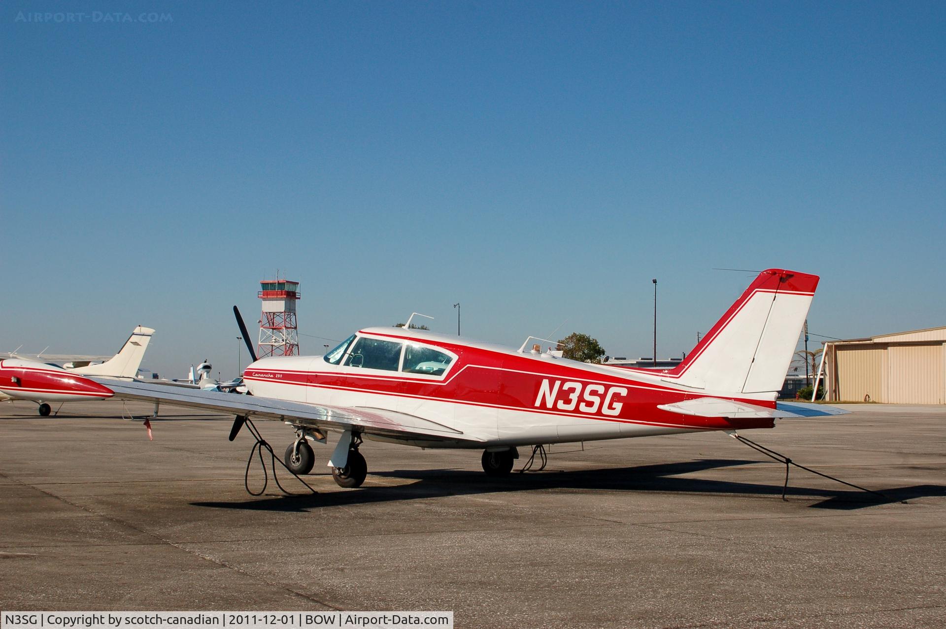 N3SG, 1960 Piper PA-24-250 Comanche C/N 24-2036, 1960 Piper PA-24-250 Comanche N3SG at Bartow Municipal Airport, Bartow, FL