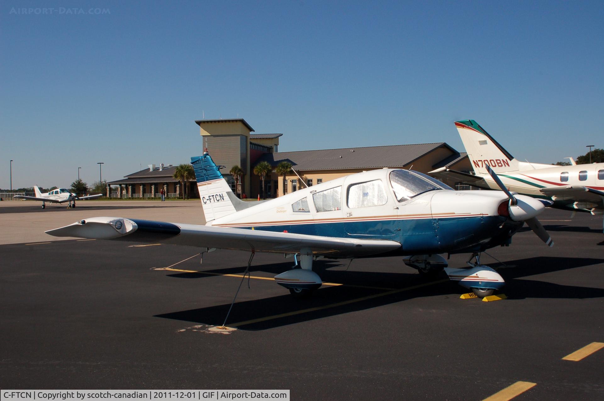 C-FTCN, 1973 Piper PA-28-180 Challenger C/N 28-7305547, Piper PA-28-180 Challenger C-FTCN at Gilbert Airport, Winter Haven, FL