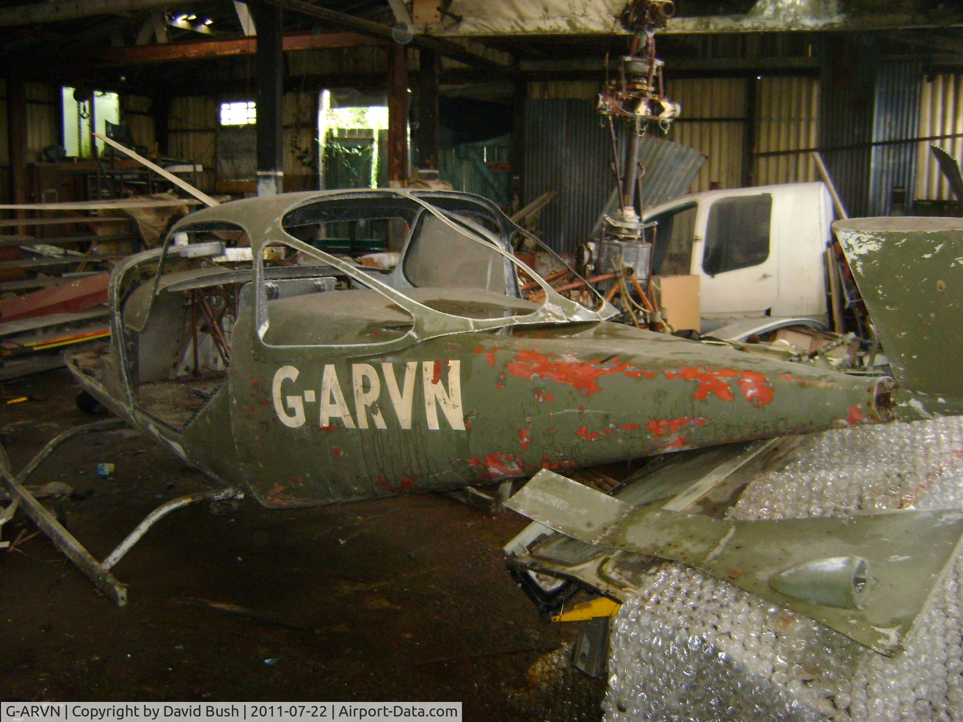 G-ARVN, 1962 Servotec Cierva CR.LTH1 Grasshopper I C/N 01, eston-Super-Mare