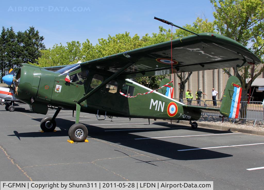 F-GFMN, Max Holste MH-1521M Broussard C/N 86, Used as a static aircraft during Rochefort Open Day 2011...