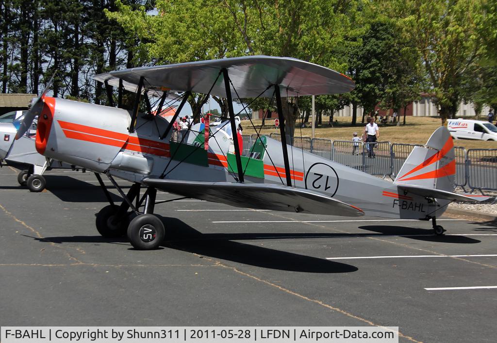 F-BAHL, Stampe-Vertongen SV-4C C/N 1124, Used as a static aircraft during Rochefort Open Day 2011...