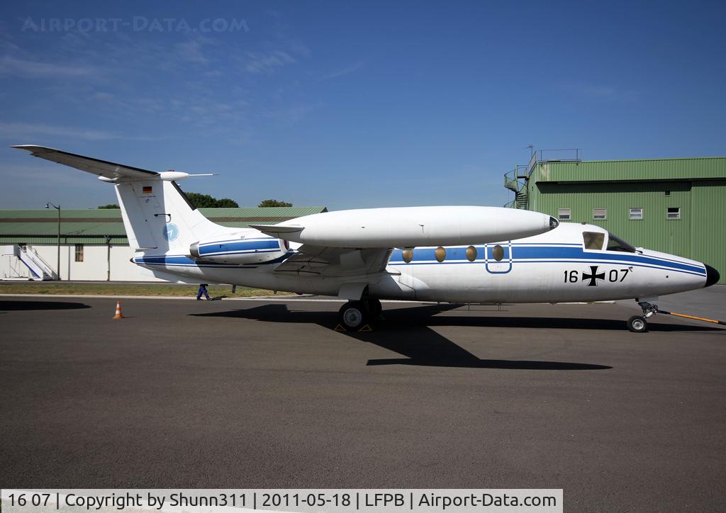 16 07, Hamburger Flugzeugbau HFB-320 Hansa Jet C/N 1024, Stored at Dugny during Le Bourget Airshow...