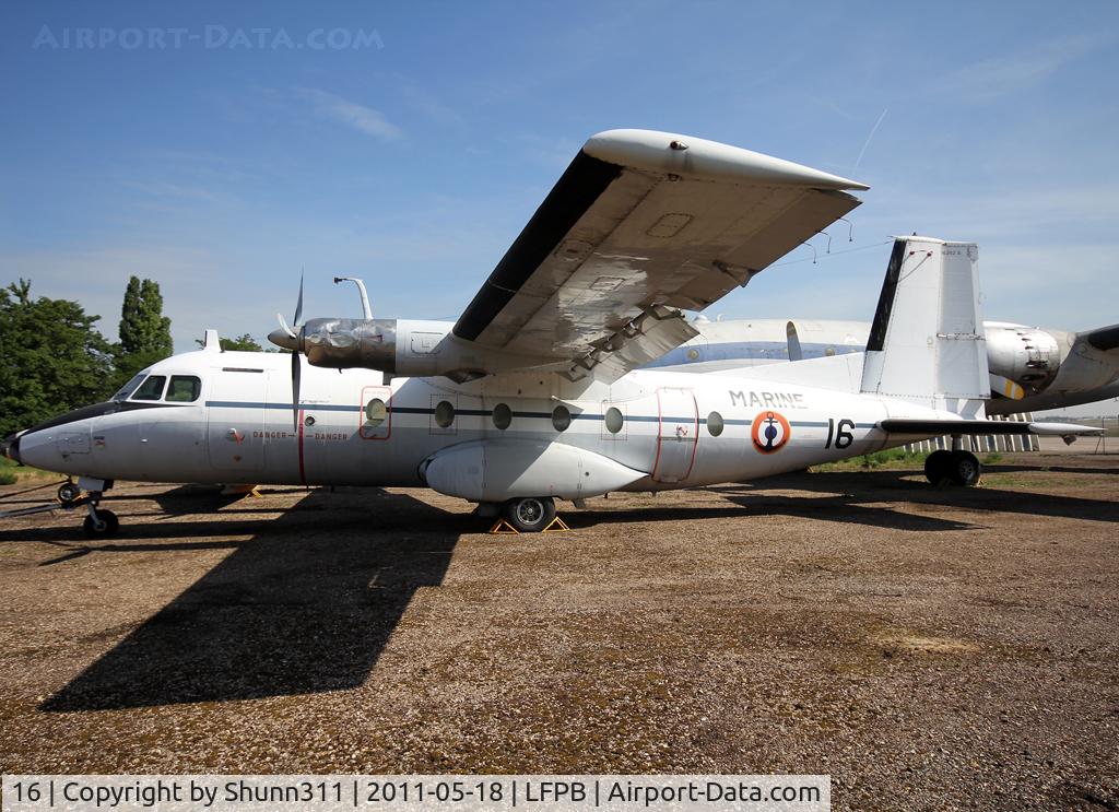 16, Aerospatiale N-262A Fregate C/N 16, Stored at Dugny during Le Bourget Airshow...