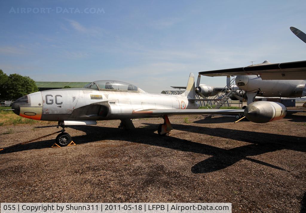 35055, Lockheed T-33A Shooting Star C/N 580-8394, Stored at Dugny area during Le Bourget Museum...