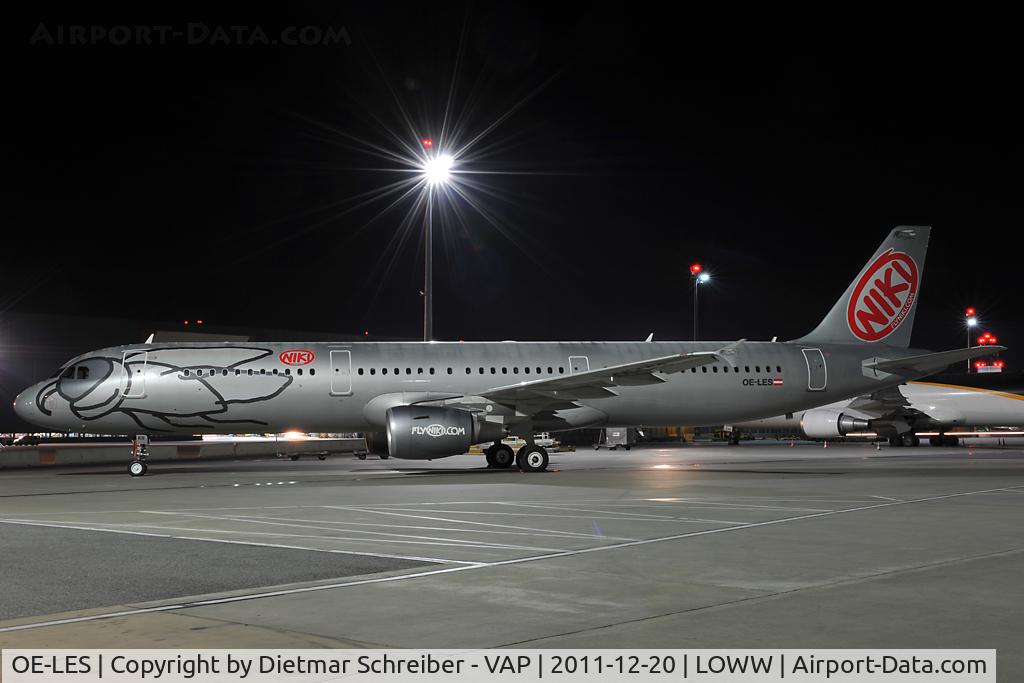 OE-LES, 2008 Airbus A321-211 C/N 3504, Fly Niki Airbus A321