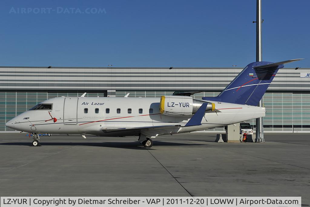 LZ-YUR, 2005 Bombardier Challenger 604 (CL-600-2B16) C/N 5625, Air Lazur CL600