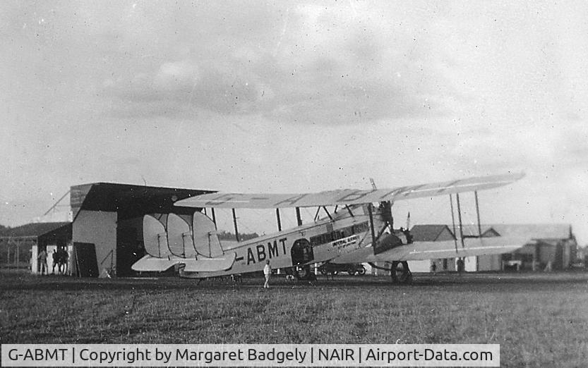 G-ABMT, De Havilland DH-66 Hercules C/N 346, This plane did a twice weekly scheduled flight from Nairobi to Kisumu (Kenya) with mail and passengers between 1931 and 1934.