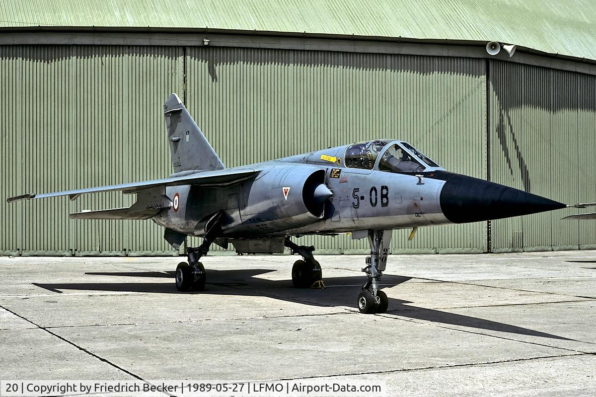 20, Dassault Mirage F.1C C/N 20, static display