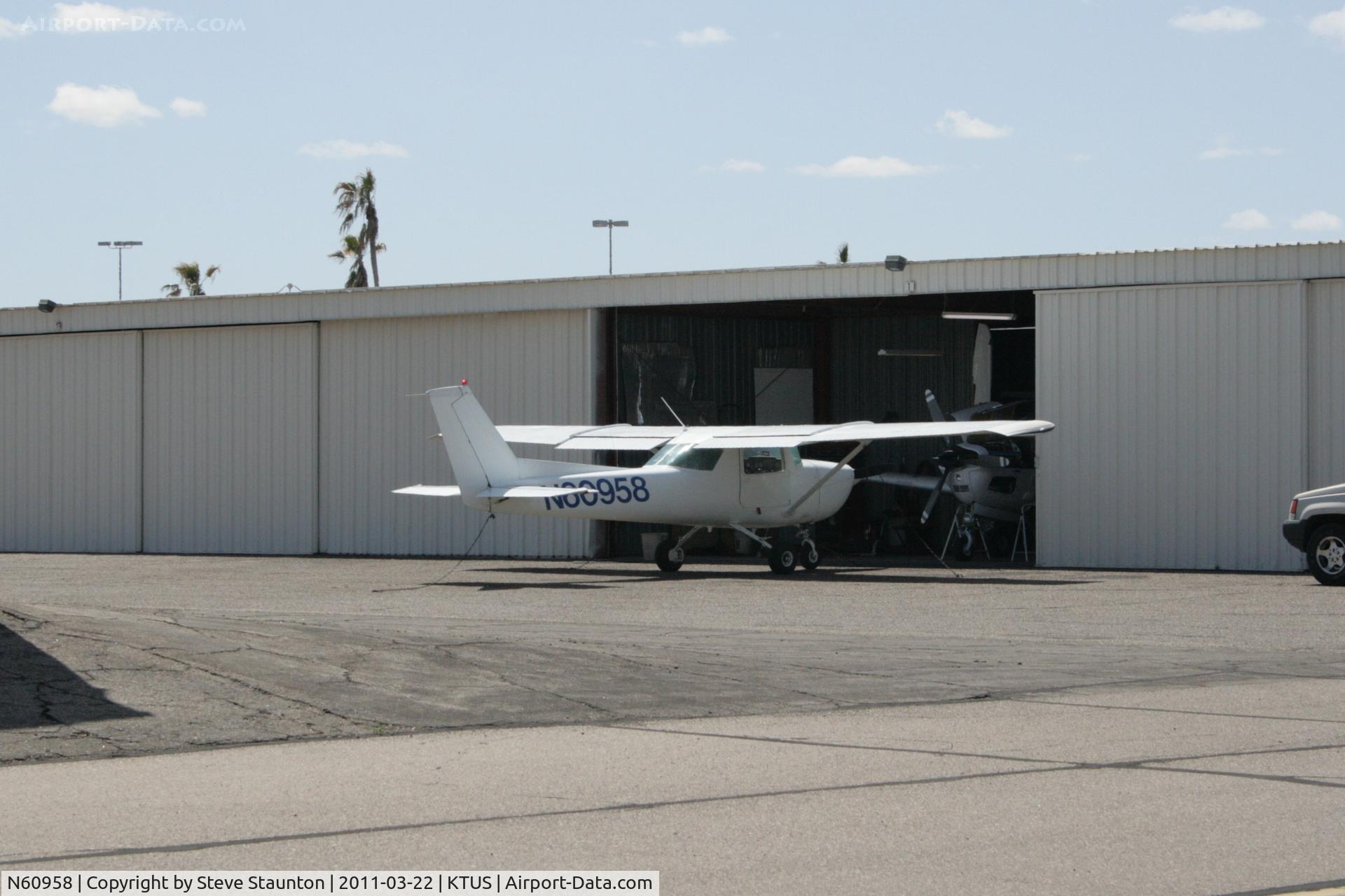 N60958, 1969 Cessna 150J C/N 15070696, Taken at Tucson International Airport, in March 2011 whilst on an Aeroprint Aviation tour