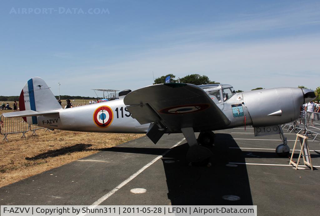 F-AZVV, 1959 Nord 1101 Noralpha C/N 15, Used as a static aircraft during Rochefort Open Day...