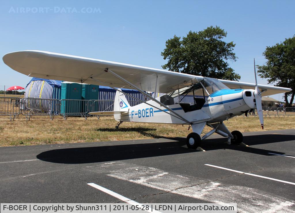 F-BOER, Piper PA-19 Super Cub C/N 181442, Used as a static aircraft during Rochefort Open Day...