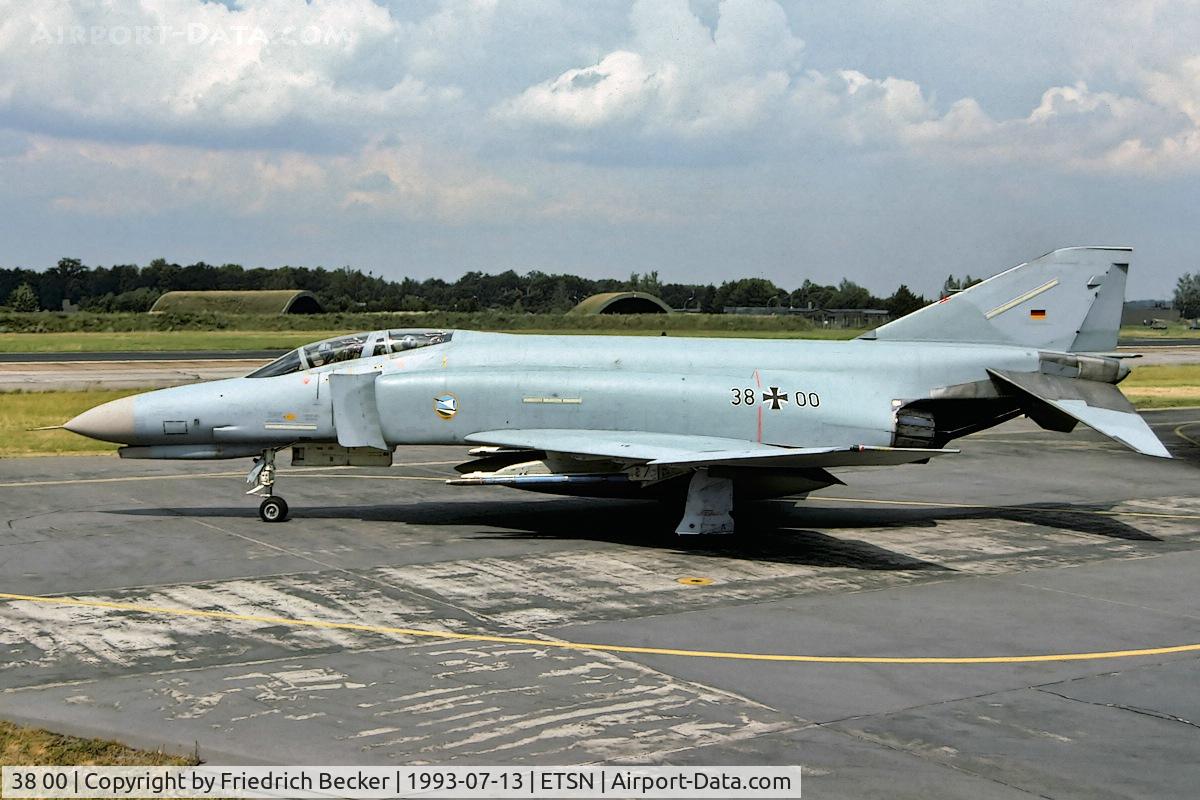 38 00, 1972 McDonnell Douglas F-4F Phantom II C/N 4604, taxying to the active