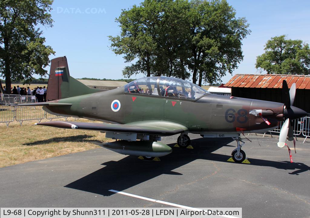 L9-68, Pilatus PC-9M Hudournik C/N 641, Used as a static aircraft during Rochefort Open Day...