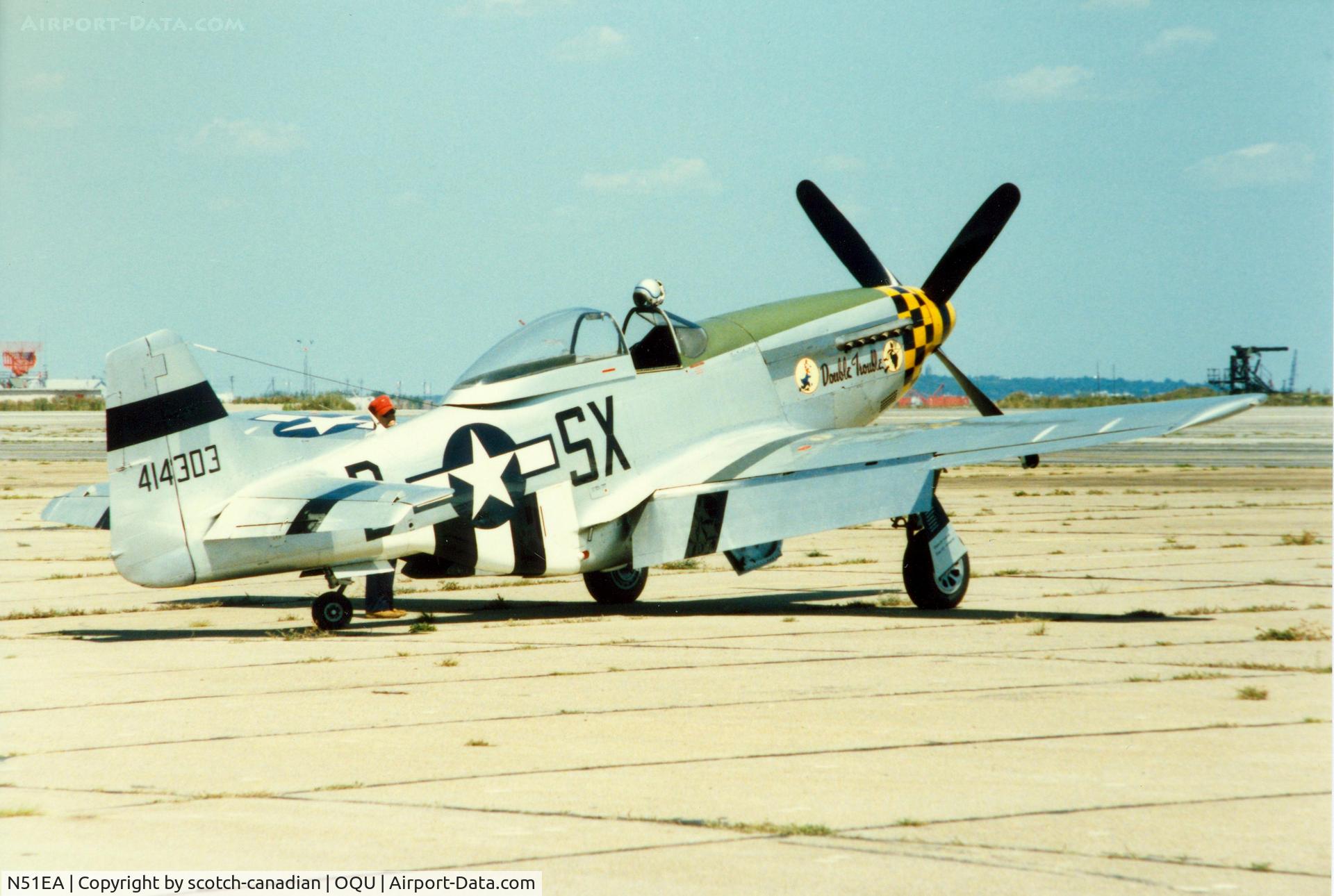 N51EA, 1944 North American F-51D Mustang C/N 44-72483, Description: 1944 North American P-51D N51EA 