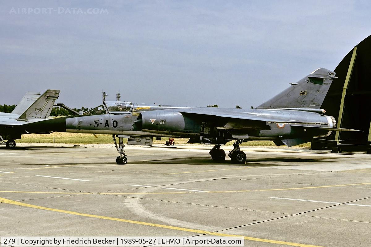 279, Dassault Mirage F.1C C/N Not found 279, static display