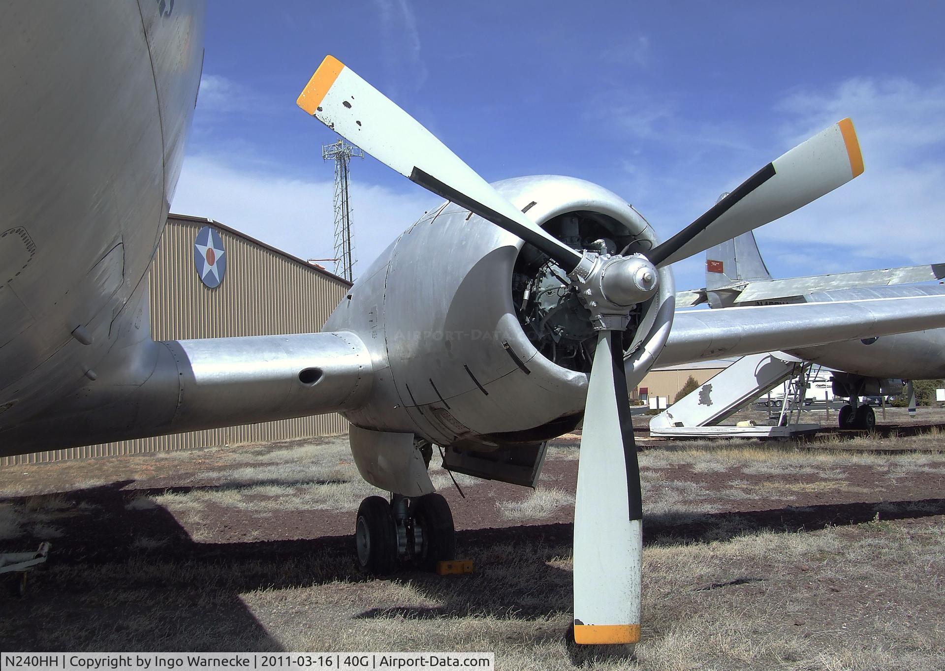 N240HH, 1948 Convair CV-240-1 C/N 47, Convair 240 at the Planes of Fame Air Museum, Valle AZ