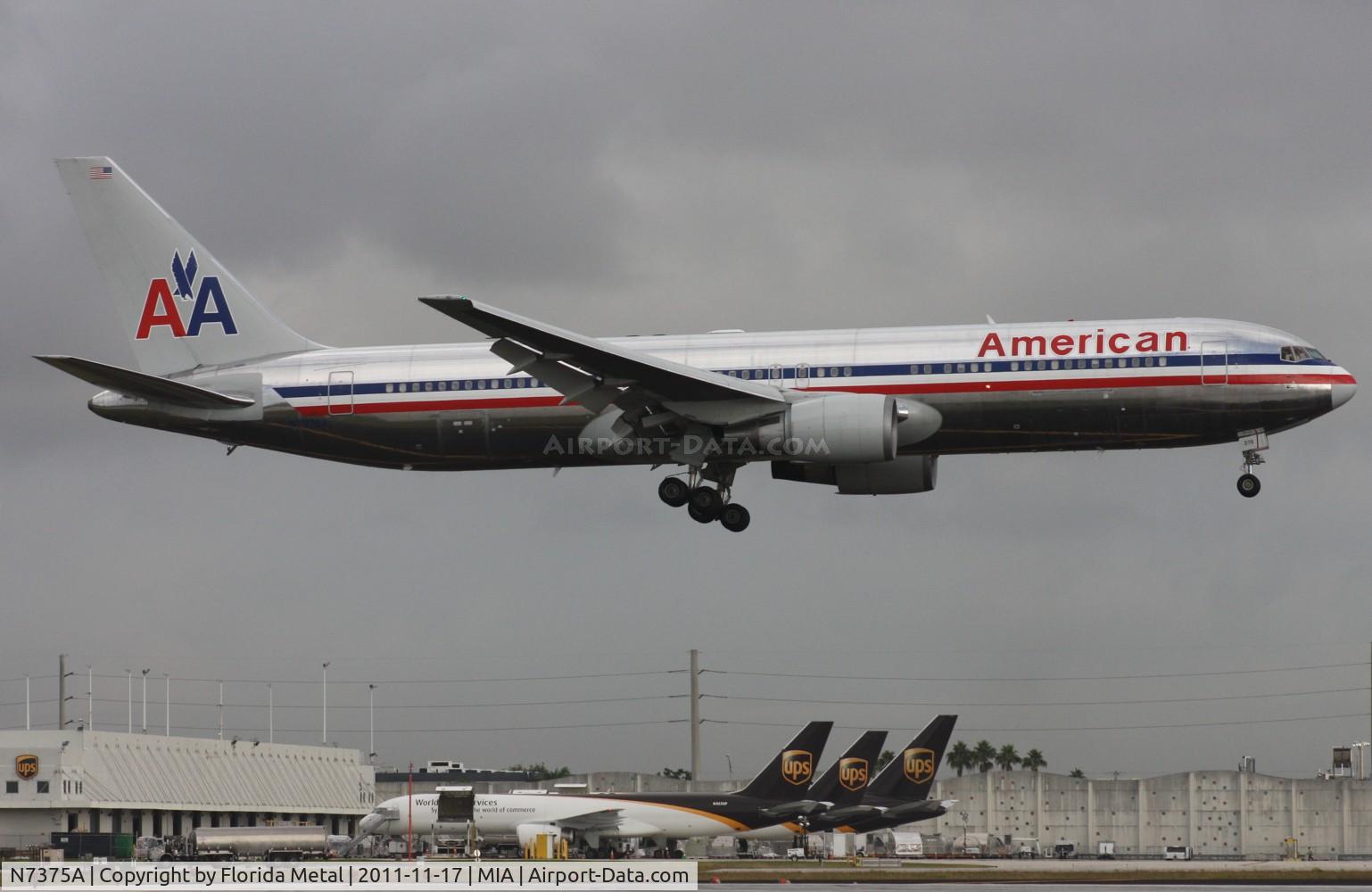N7375A, 1992 Boeing 767-323 C/N 25202, American 767-300