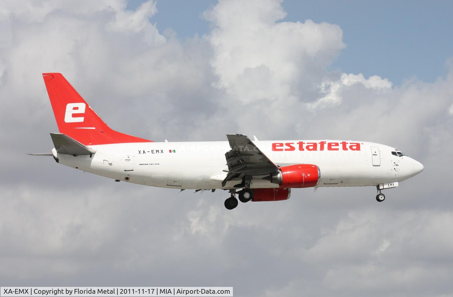 XA-EMX, 1987 Boeing 737-375F C/N 23707, Former America West 737 now Estafeta Cargo 737