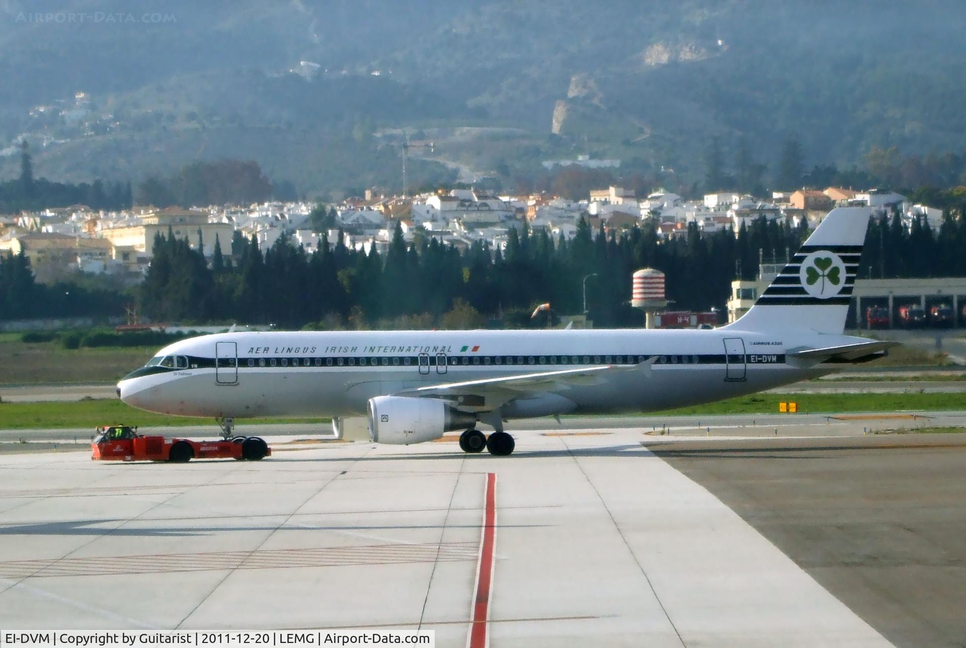 EI-DVM, 2011 Airbus A320-214 C/N 4634, Retro coloured Aer Lingus A320 at AGP