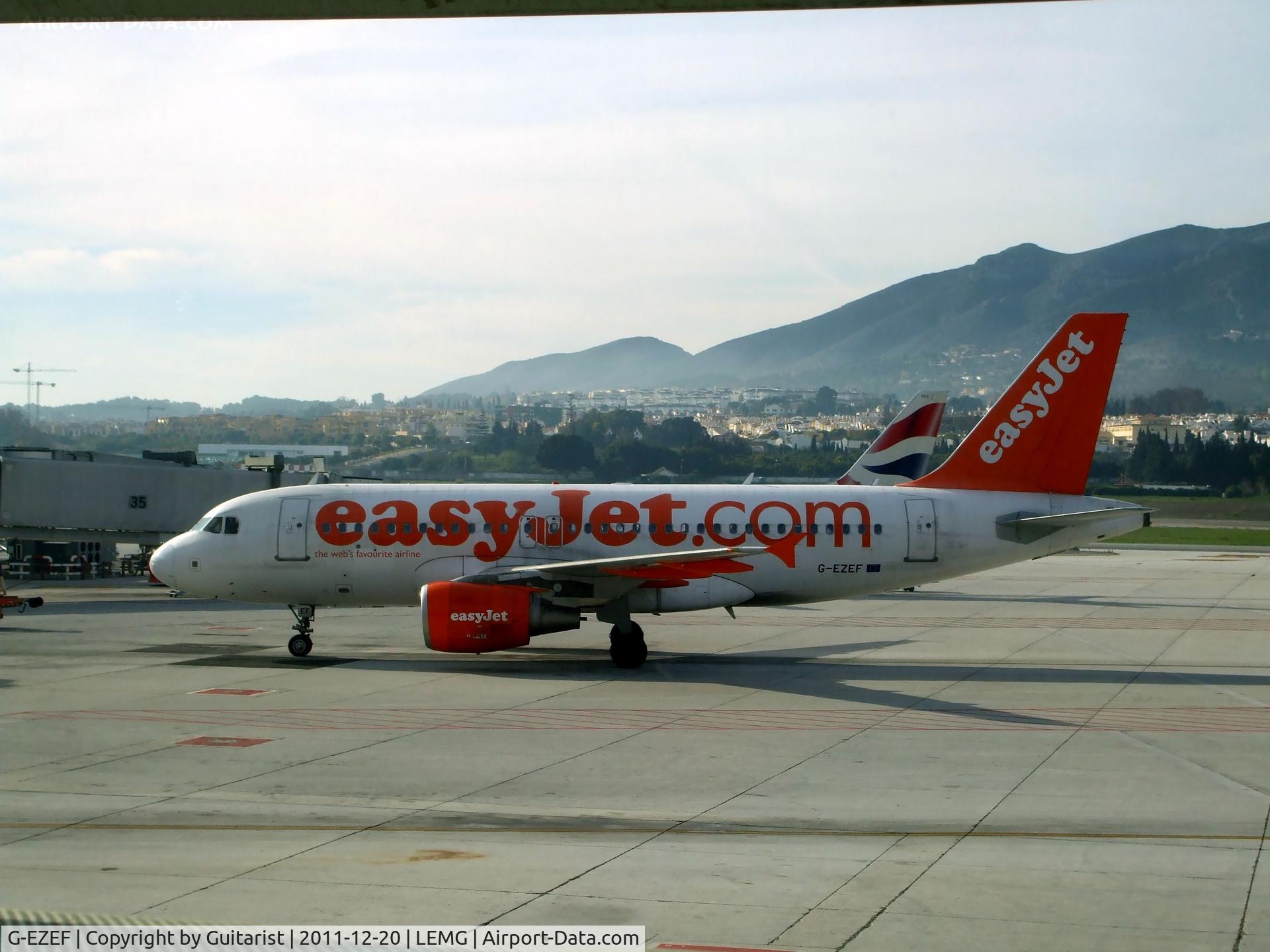 G-EZEF, 2004 Airbus A319-111 C/N 2176, Easyjet A319 at AGP
