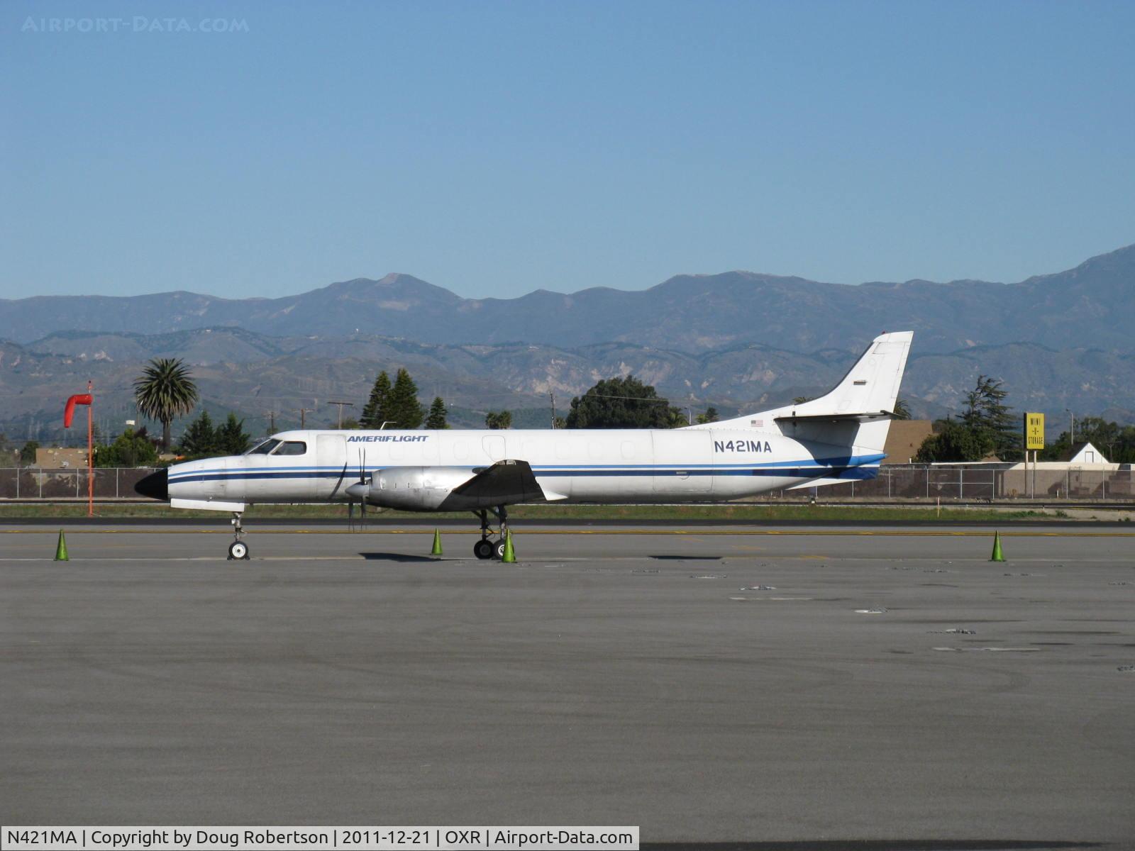 N421MA, 1986 Fairchild SA-227AC Metro III C/N AC-634, 1986 Fairchild SA227-AC METRO III, two Garrett Airesearch TPE331 Turboprops, 1,100 shp each, Experimental class conversion