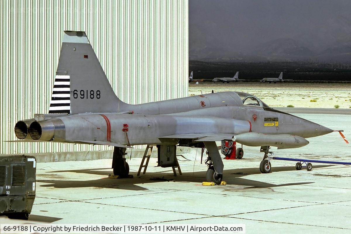 66-9188, 1966 Northrop F-5A Freedom Fighter C/N N.6292, parked at Mojave