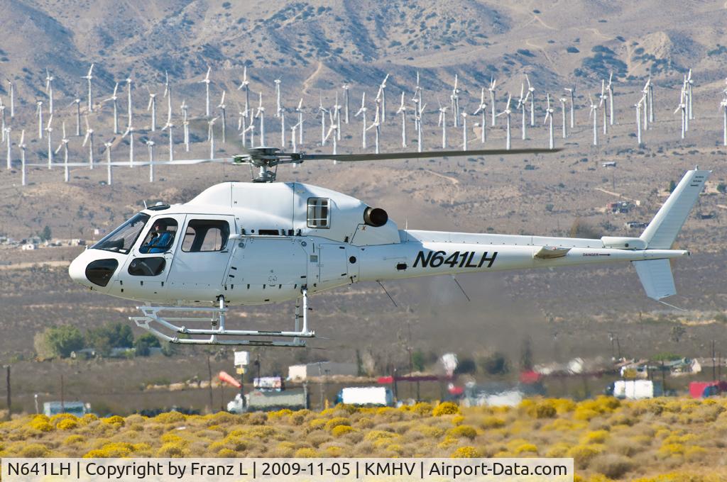 N641LH, 1995 Eurocopter AS-355N Twinstar C/N 5604, Operated by the National Test Pilot school at Mojave Airport, CA