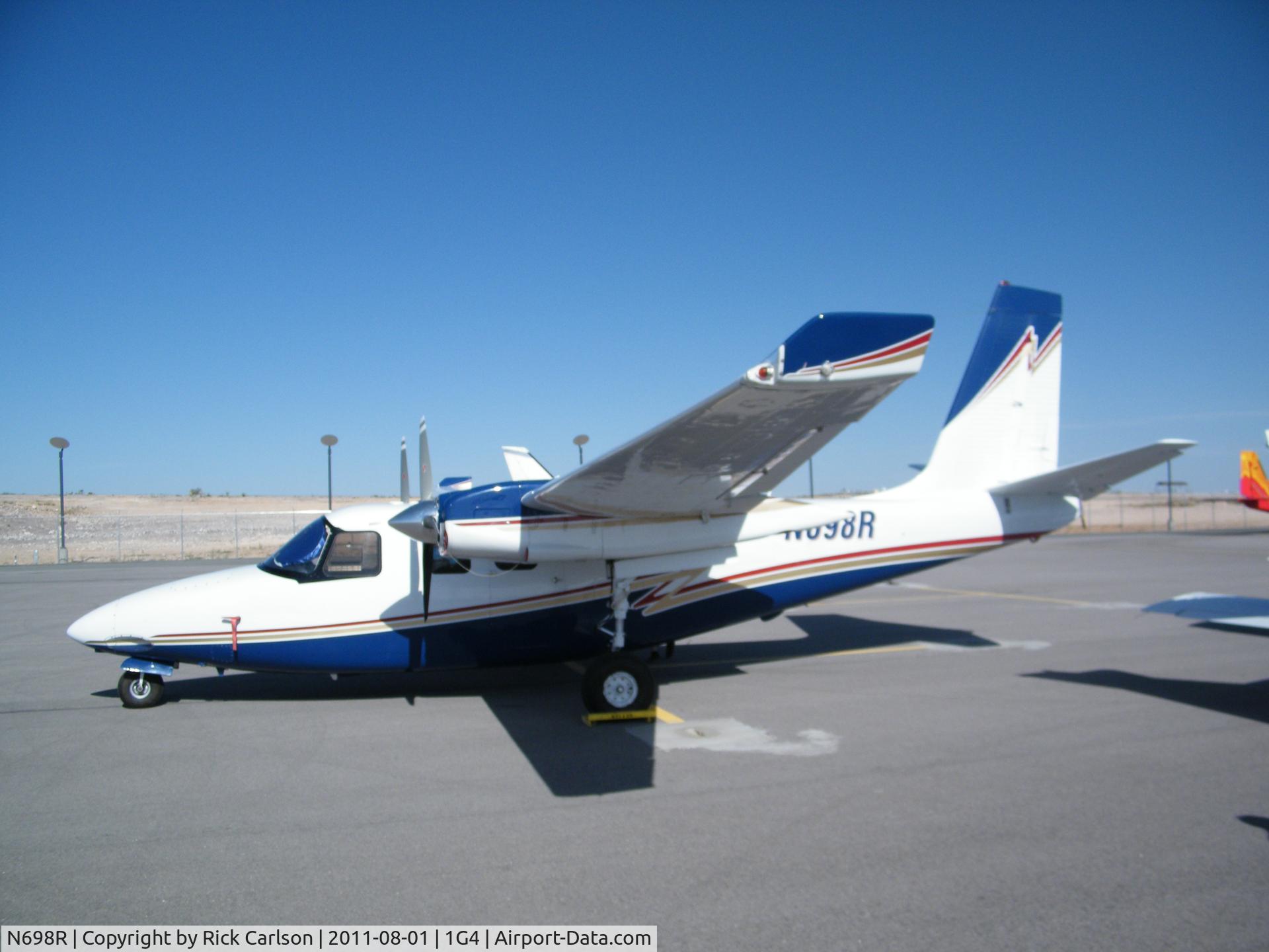 N698R, 1960 Aero Commander 500-B C/N 500A-910-19, Aero Comander Grand Canyon West